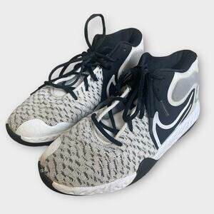 Nike KD Trey 5 White Black High-Top Sneakers Size 6.5Y